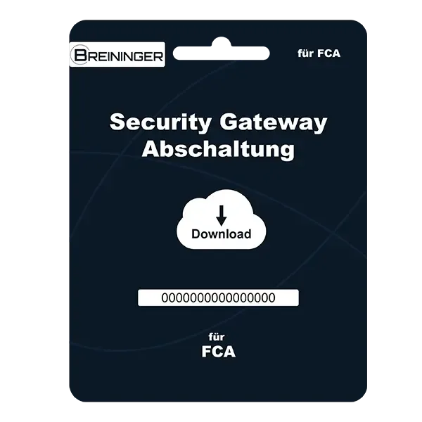 SGW Abschaltung für FCA für BR|ONE Pro